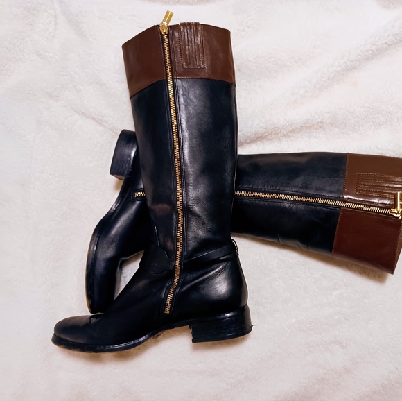 MICHAEL KORS Women's FULTON HARNESS BOOTS Size 10 SOLD OUT in Department Stores - Picture 3 of 7
